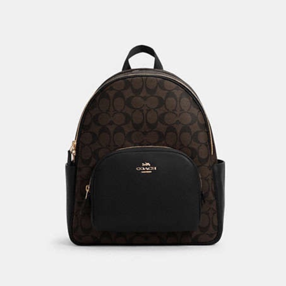 Court Backpack In Signature Canvas